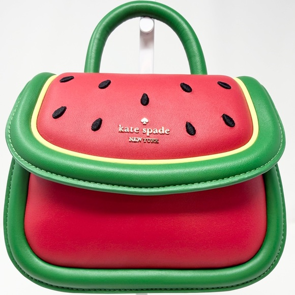kate spade Handbags - Kate Spade Puffy Watermelon Mini Top Handle Crossbody bag